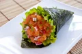 Temaki de Salmo com Maionese